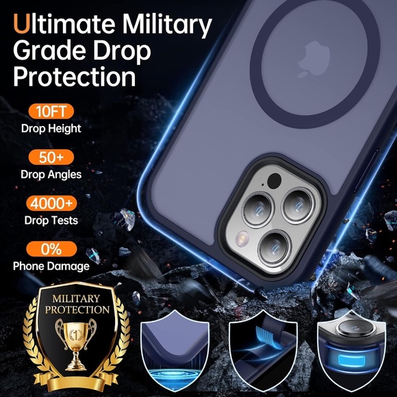 iPhone 12 Magnetic Case Compatible with MagSafe - Picture 8 of 9